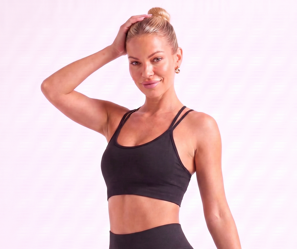 ONYX SEAMLESS BACK CROSS SPORT BRA
